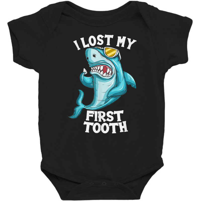 Dentist Visit Children Gap Tooth Fairy Lost My First Tooth T Shirt Baby Bodysuit | Artistshot