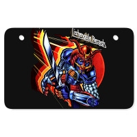 Judas, Priest Design Atv License Plate | Artistshot