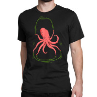 Octopus Jump Rope   Cute Skipping Sea Creature T Shirt Classic T-shirt | Artistshot