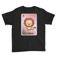 El Leoncito Mexican Slang Lottery Bingo Cards T Shirt Youth Tee | Artistshot