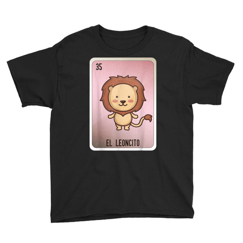 El Leoncito Mexican Slang Lottery Bingo Cards T Shirt Youth Tee by woestebjparmal | Artistshot