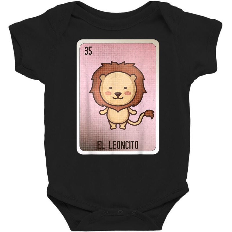 El Leoncito Mexican Slang Lottery Bingo Cards T Shirt Baby Bodysuit by woestebjparmal | Artistshot