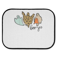 Boo Jee Leopard Funny Halloween Ghost T Shirt Rear Car Mat | Artistshot