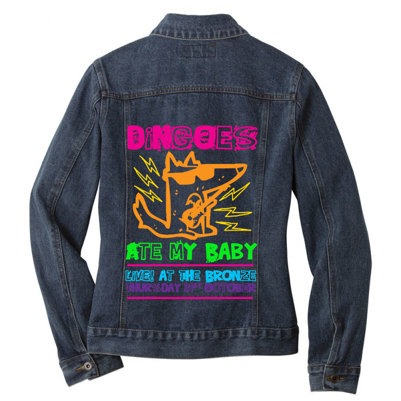 Vintage Animation  Christian Rock Character Anime Ladies Denim Jacket by Steex-Shop | Artistshot