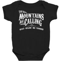 Mountains Are Calling Space Splash Big Thunder Theme Park T Shirt Baby Bodysuit | Artistshot