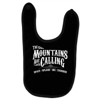 Mountains Are Calling Space Splash Big Thunder Theme Park T Shirt Baby Bibs | Artistshot