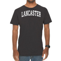 Lancaster California Ca Vintage Varsity Sports Text T Shirt Vintage T-shirt | Artistshot