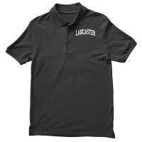 Lancaster California Ca Vintage Varsity Sports Text T Shirt Men's Polo Shirt | Artistshot