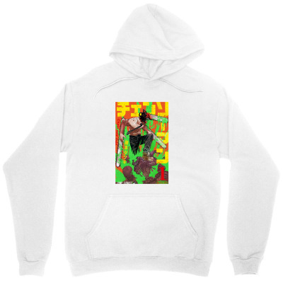 Custom Chainsaw Man Unisex Hoodie By Pdrartworke - Artistshot