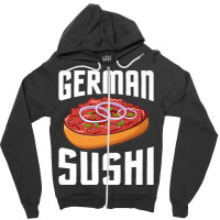 76.german Sushi  German Sushi Mett Chopped Minced Meat Minced Premium Zipper Hoodie | Artistshot