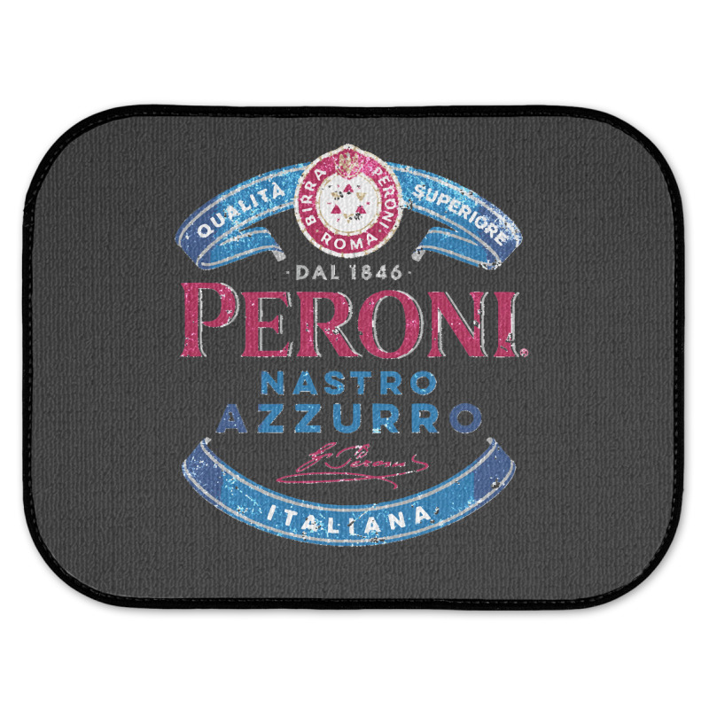 Peroni Nastro Azzurro Italy Classic Rear Car Mat | Artistshot