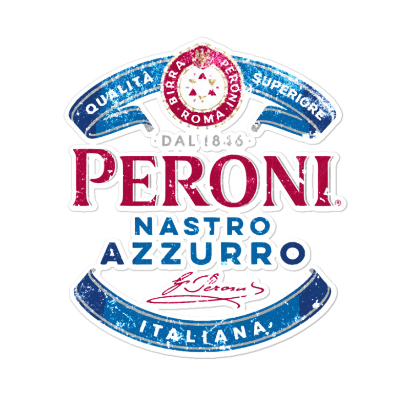 Peroni Nastro Azzurro Italy Classic Sticker | Artistshot