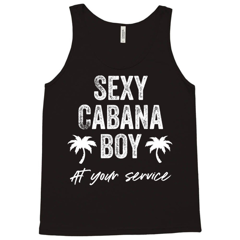 Sexy Cabana Boy Pool Party Bartender Mens Gift Tank Top by trokeryth | Artistshot