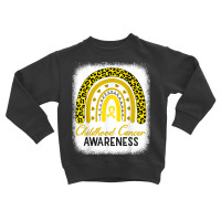 Childhood Cancer Awareness Hope Support Strong Warrior T Shirt Toddler Sweatshirt | Artistshot