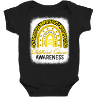 Childhood Cancer Awareness Hope Support Strong Warrior T Shirt Baby Bodysuit | Artistshot