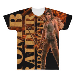 Tomb Raider All Over Men's T-shirt | Artistshot