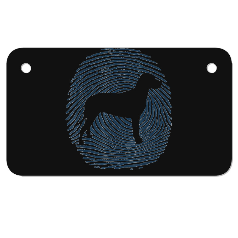 Finnish Hound Dna Fingerprint Dog Finnish Hound Motorcycle License Plate by STACYSCHUDEL | Artistshot