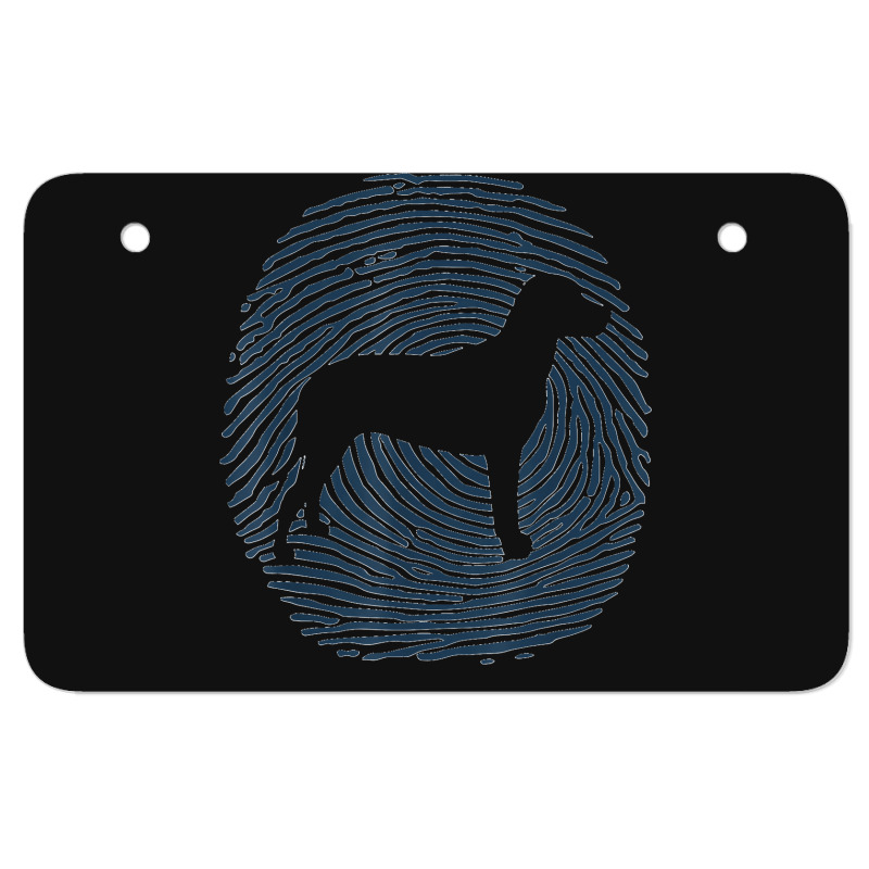 Finnish Hound Dna Fingerprint Dog Finnish Hound ATV License Plate by STACYSCHUDEL | Artistshot