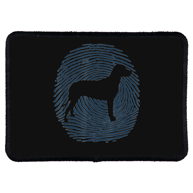 Finnish Hound Dna Fingerprint Dog Finnish Hound Rectangle Patch by STACYSCHUDEL | Artistshot