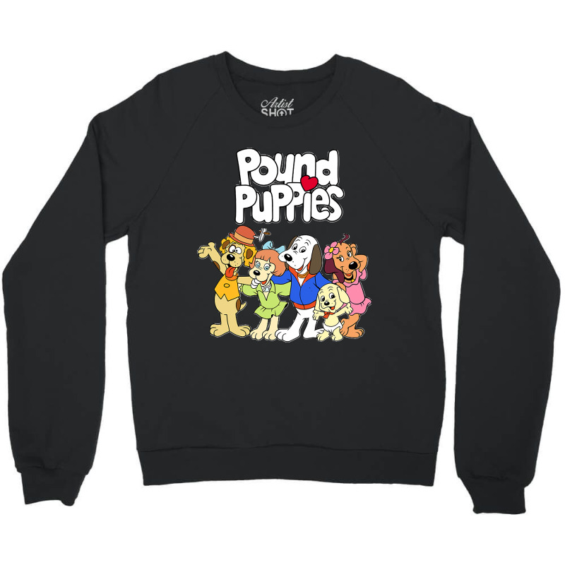 Pound Puppies Crewneck Sweatshirt | Artistshot