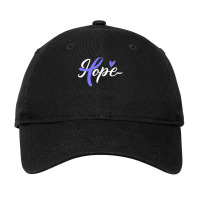 Hope   Esophageal Cancer Suppor  For Esophageal Cancer Premium Adjustable Cap | Artistshot