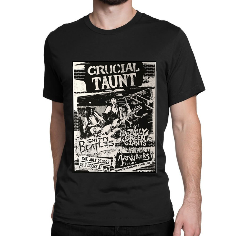 Custom Crucial Taunt Concert Classic Classic Classic T-shirt By Cm