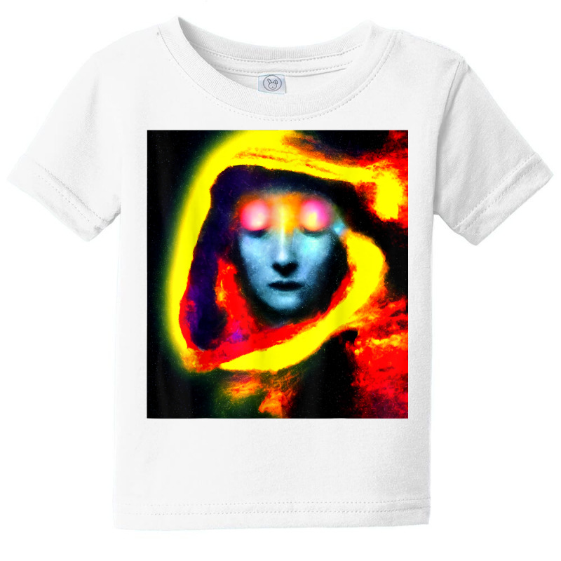 Mysterious Time Traveler Cyborg, Artificial Intelligence Art T Shirt Baby Tee by dubrayhecallezhd | Artistshot