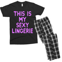 This Is My Sexy Lingerie Night Costume For Wife Girl Women Men's T-shirt Pajama Set | Artistshot