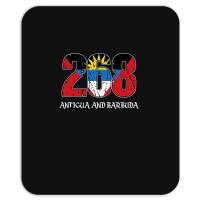 Patriotic 268 Barbuda Antigua Barbudan Antiguan National Mousepad | Artistshot