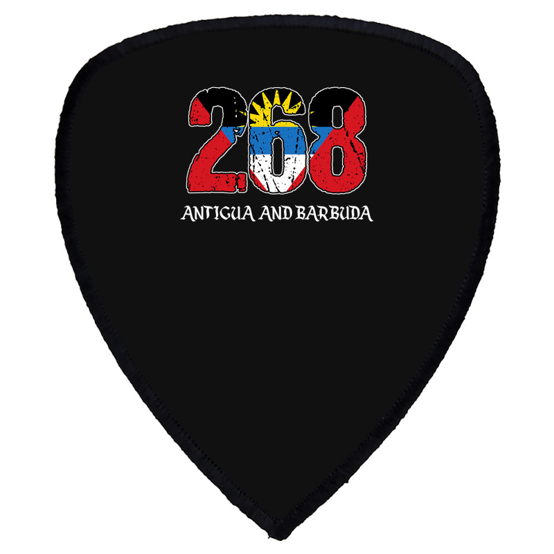 Patriotic 268 Barbuda Antigua Barbudan Antiguan National Shield S Patch | Artistshot