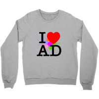 I Heart Ad (andorra) Crewneck Sweatshirt | Artistshot