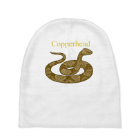 Copperhead Snake Venomous Pit Viper Long Sleeve T Shirt Baby Beanies | Artistshot