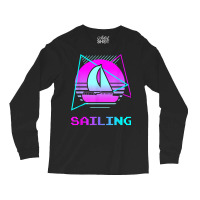 Retro Vintage Classic Sailing Sail Sailor T Shirt Long Sleeve Shirts | Artistshot