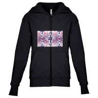 The Scream Has Gone Viral Again   Pattern Mask Youth Zipper Hoodie | Artistshot