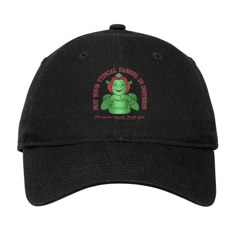 Shrek Fiona Not Your Typical Damsel In Distress Adjustable Cap by trokeryth | Artistshot