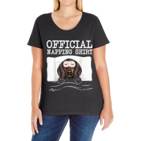 Funny Official Napping Sleeping Black And Tan Coonhound Ladies Curvy T-shirt | Artistshot