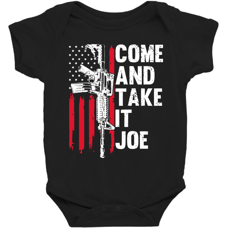 Come And Take It Joe Baby Bodysuit by Korexapi | Artistshot