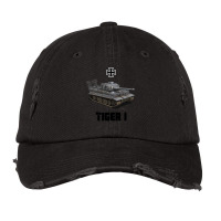 Tiger I German Heavy Tank Ww2 Military Panzerkampfwagen Vintage Cap | Artistshot