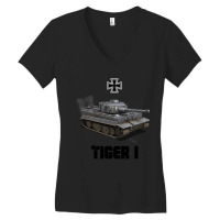 Tiger I German Heavy Tank Ww2 Military Panzerkampfwagen Women's V-neck T-shirt | Artistshot