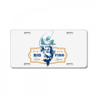 Big Fish Vector License Plate | Artistshot