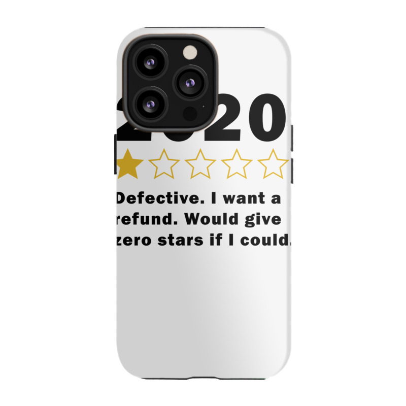 Funny 2020 1 Star Review  Very Bad  Social Distancing Long Sleeve T Sh Iphone 13 Pro Case | Artistshot