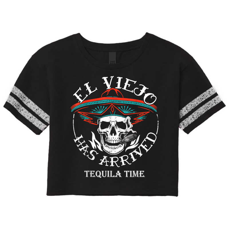 El Viejo Has Arrived Tequila Time Vintage T Shirt Scorecard Crop Tee by cm-arts | Artistshot