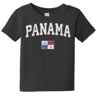 Panama T Shirt Vintage Sports Design Panamanian Flag Tee T Shirt Baby Tee | Artistshot