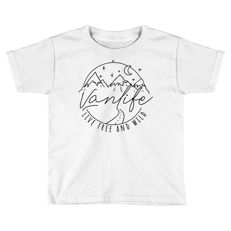 Van Life Essentials Van Dwellers Van Life Nomad Vandwelling T Shirt Toddler T-shirt by cm-arts | Artistshot