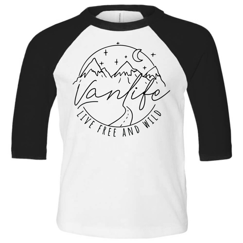 Van Life Essentials Van Dwellers Van Life Nomad Vandwelling T Shirt Toddler 3/4 Sleeve Tee by cm-arts | Artistshot