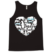 Polar Bear Lover Polar Bear Heart Valentine Gift Men Women T Shirt Tank Top | Artistshot