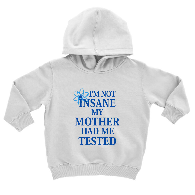 Not Insane   Big Bang Theory Toddler Hoodie | Artistshot