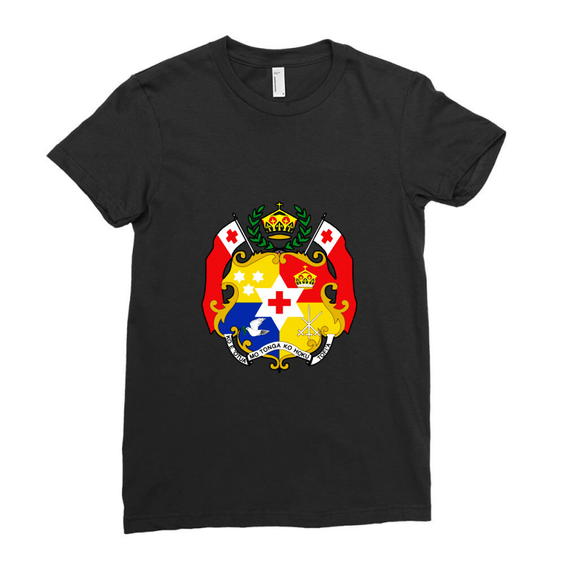 Tongan Seal Ladies Fitted T-Shirt by floobcreative | Artistshot