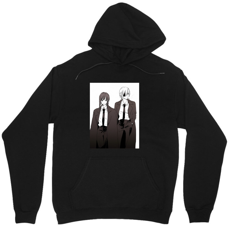 Custom Makima And Quanxi Chainsaw Man Unisex Hoodie By Pdrartworke
