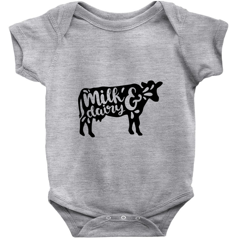 Milk & Dairy Baby Bodysuit | Artistshot